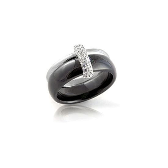 Modesi Černý keramický prsten QJRQY6269KL