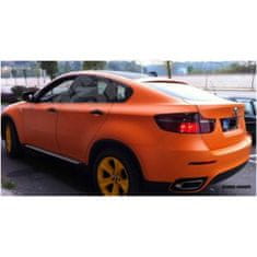 CWFoo Matná oranžová wrap auto fólie na karoserii 152x500cm