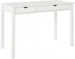 Danish Style Pracovní stůl Galt, 100 cm, bílá