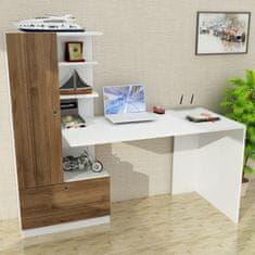Dalenor Pracovní stůl Domingos, 120 cm, bílá