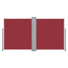 shumee Zatahovací boční markýza / zástěna 170 x 600 cm červená