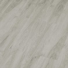 Greatstore Samolepící podlahová prkna 4,46 m2 3 mm PVC světle šedá