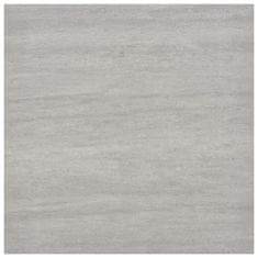 Vidaxl Samolepící podlahové desky PVC 5,11 m² šedé tupované