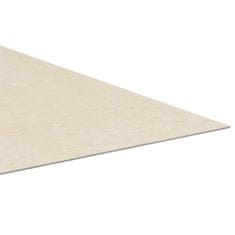 Vidaxl Samolepící podlahové desky PVC 5,11 m² béžové