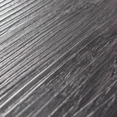 Greatstore Samolepící podlahová krytina PVC 5,02 m2 2 mm černobílá