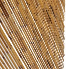 Vidaxl Dveřní závěs proti hmyzu, bambus, 90x220 cm