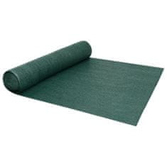 Vidaxl Stínící tkanina zelená 2 x 25 m HDPE 195 g/m2