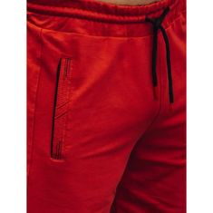 Dstreet Pánské šortky SOFIA červené sx2188 XL