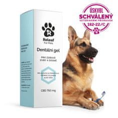 Releaf dentální gel s CBD pro psy