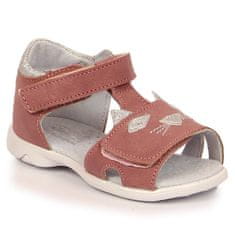Kornecki Dívčí sandály na suchý zip 6305 velikost 25