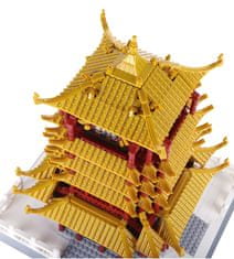 Wange Wange Architect stavebnice Věž Žlutého jeřába Wuhan kompatibilní 2104 dílů