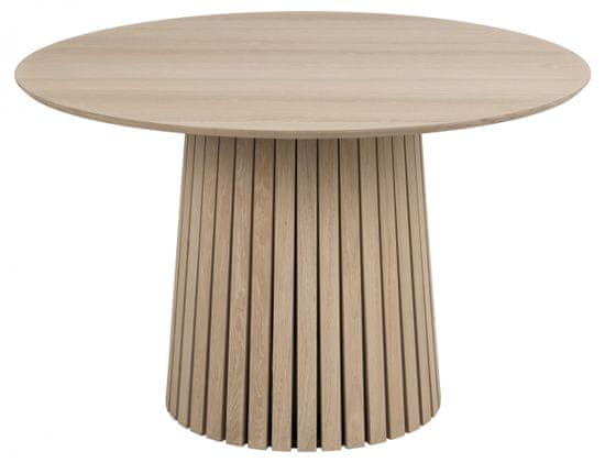 Design Scandinavia Jídelní stůl Christo, 120 cm, dub