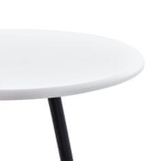 Greatstore Barový stůl bílý 60 x 107,5 cm MDF