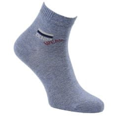 RS pánské bavlněné kotníkové džínové Harmony ponožky 7300122 4-pack, 43-46