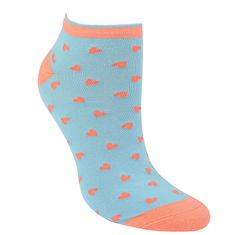 RS dámské bavlněné barevné sneaker ponožky 34166 3-pack, modrá, 39-42