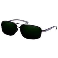 NEOGO Neal 4 sluneční brýle, Gun Black / Green