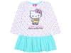 sarcia.eu Tyrkysovo-bílá dívčí tunika s barevnými puntíky a potiskem Hello Kitty 7 let 122 cm
