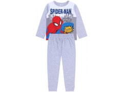 sarcia.eu Šedé chlapecké pyžamo Spiderman MARVEL 7-8 let 128 cm