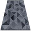 Univerzální vinylový koberec Čtverce a trojúhelníky 140x210 cm