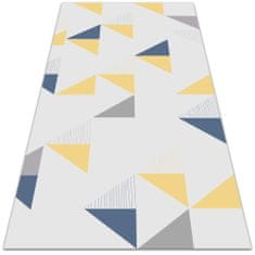 Kobercomat.cz Vinylový koberec Geometrické trojúhelníky 60x90 cm