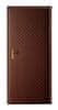 STANDOM Koženkové čalounění dveří vzor KARO T3 Čokoláda 5x5 pro dveře 60, 70, 80 a 90cm