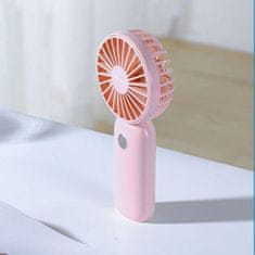 Joyroom Handheld Fan ruční ventilátor, růžový