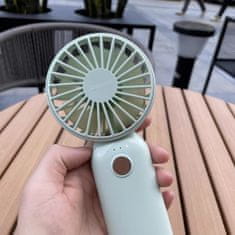 Joyroom Handheld Fan ruční ventilátor, zelený