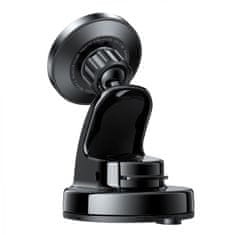 Joyroom Magnetic držák na mobil do auta, Qi nabíječka 15W, černý