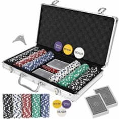 Northix Pokerový set - 300 žetonů 