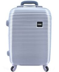 ORMI Cestovní kufr skořepinový - stříbrná (M) 65l