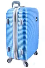 ORMI Cestovní palubní kufr skořepinový - stříbrná (S) 40l