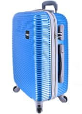 ORMI Cestovní kufr skořepinový - stříbrná (M) 65l