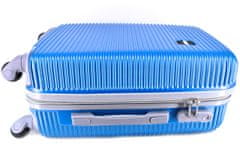 ORMI Cestovní palubní kufr skořepinový - stříbrná (S) 40l
