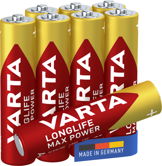 Varta Baterie Longlife Max Power 6+2 AAA 4703101448