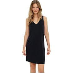 Vero Moda Dámské šaty VMFILLI Regular Fit 10265015 Black (Velikost XS)