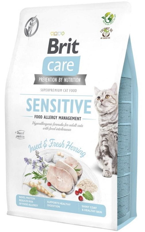 Levně Brit Care Cat Grain-Free Insect. Food Allergy Management, 2 kg