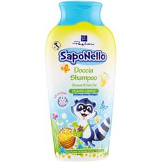 Saponello Sprchový gel a šampon 2v1 jemný (s banánem) 250ml
