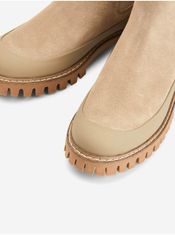 Tommy Hilfiger Béžové dámské semišové kotníkové boty Tommy Hilfiger 39