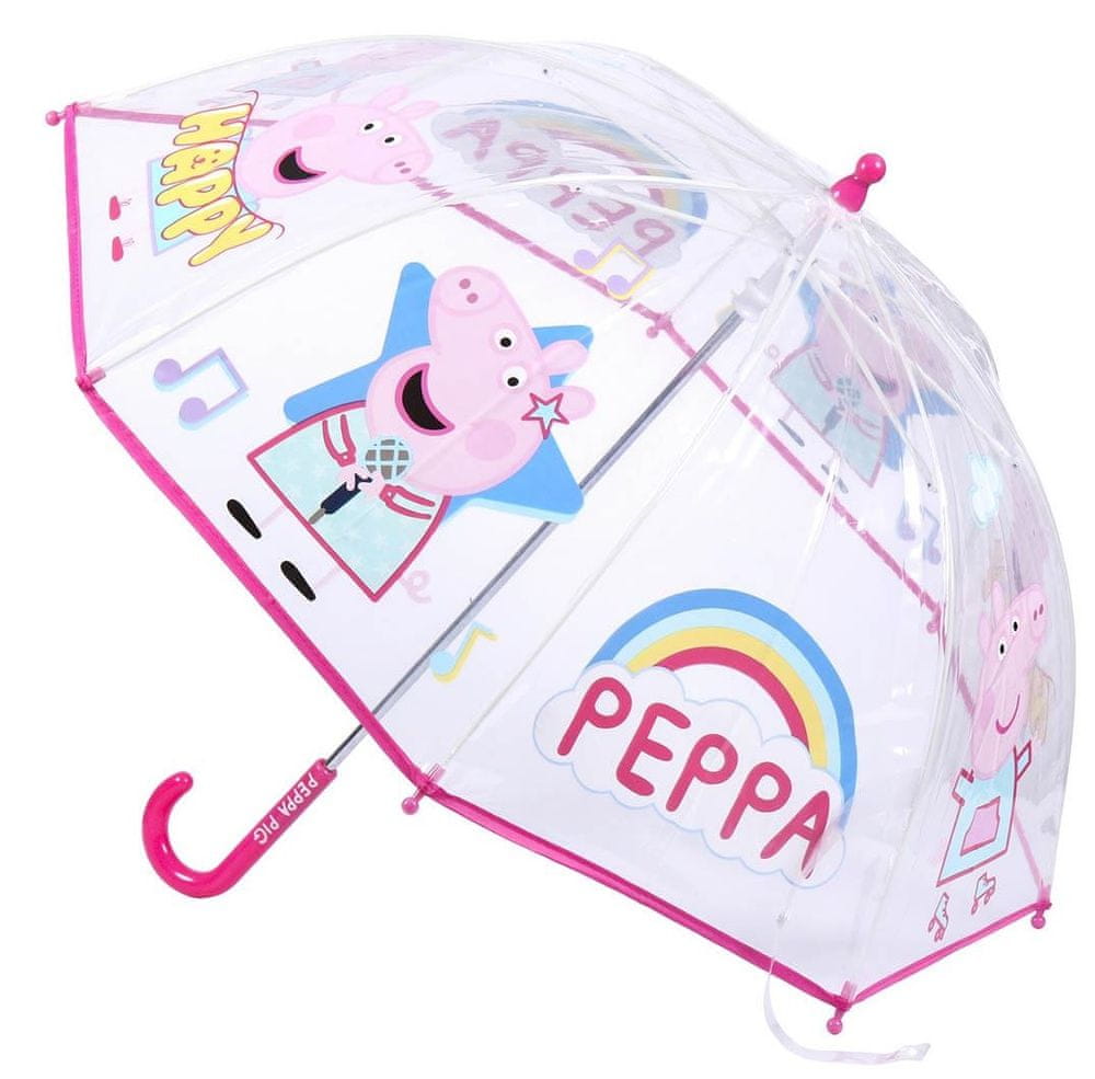 Disney dívčí deštník Peppa Pig 2400000657