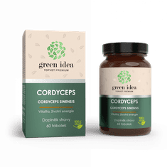 GREEN IDEA Cordyceps bylinný extrakt tb60