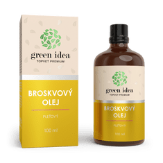 GREEN IDEA Broskvový pleťový olej