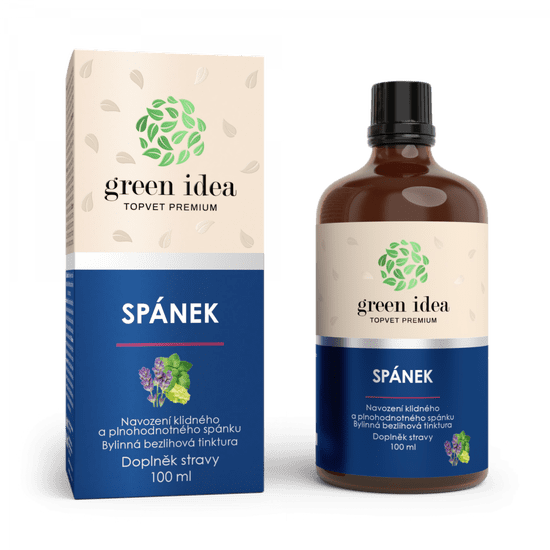 GREEN IDEA Spánek - bezlihová tinktura 100 ml