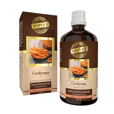 GREEN IDEA Cordyceps - bylinný lihový extrakt