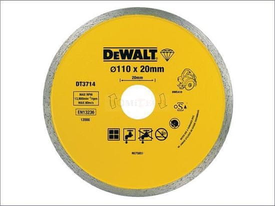 DeWalt Průměr kotouče 110Mmx20Mm Dt3714