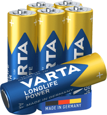 Varta Baterie Longlife Power 4+2 AA 4906121436