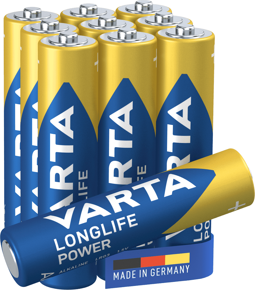 Varta Baterie Longlife Power 7+3 AAA 4903121470