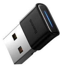BASEUS BA04 bezdrátový Bluetooth 5.0 adaptér USB, černý (ZJBA000001)