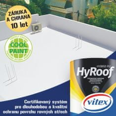 Vitex HyRoof Hybrid PU (3 litry) - Extrémně odolný nátěr pro rovné střechy