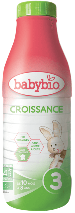 Levně Babybio Croissance 3 tekuté kojenecké bio mléko 1 l