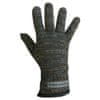 Max Max Dvouvrstvé zimní černé rukavice TPR1 L/XL